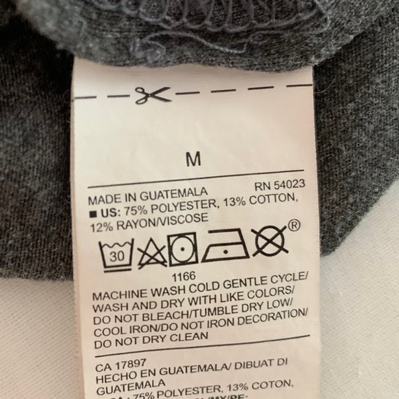 Two Old Navy Gray Tank Tops with Sayings Sizes S/M - Picture 13 of 14